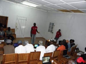 IT Training for Community Leaders in Bangoua in 2011