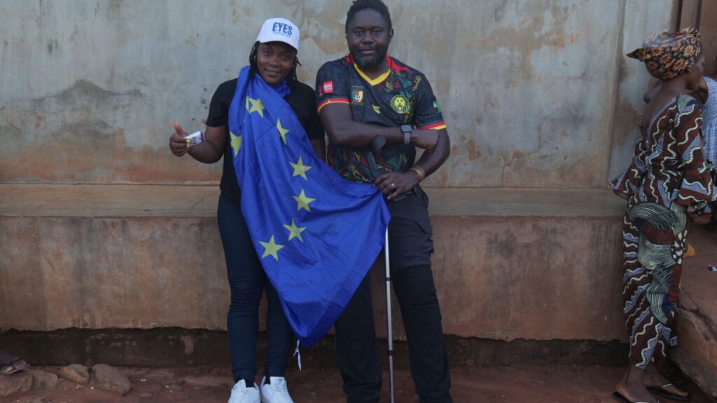 Aux couleurs de l’Europe et du Cameroun à Cotonou